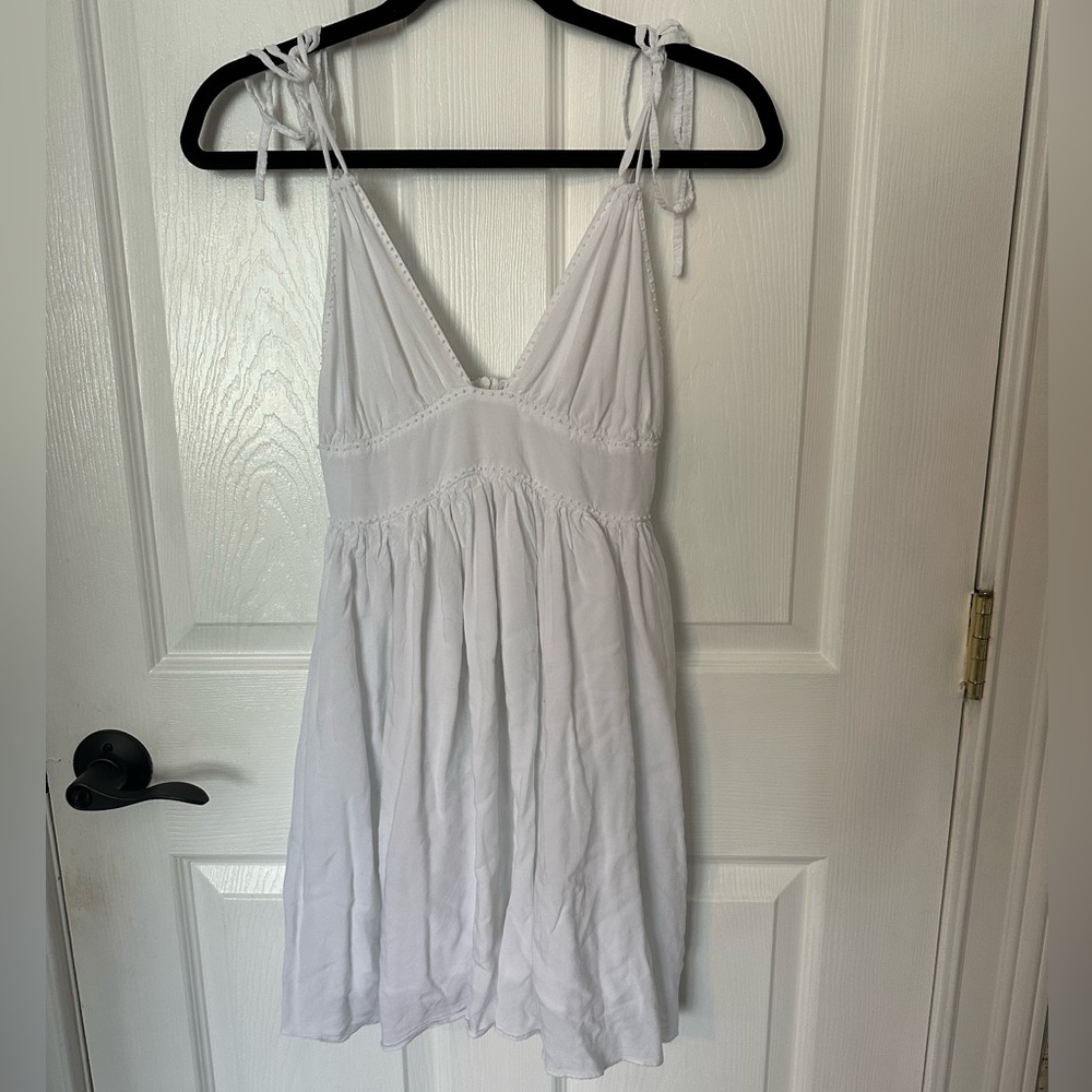 Garage white sundress size small